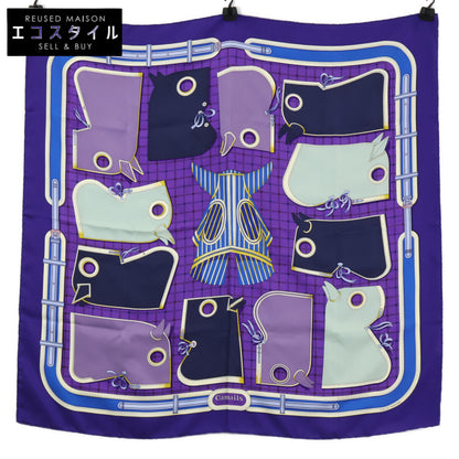 HERMES エルメス 【美品】Camails カマイユ カレ90 シルク スカーフ