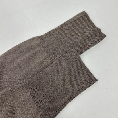 168-8260031 Greige Wool x Silk x Cashmere Pullover Knit Top F Women's