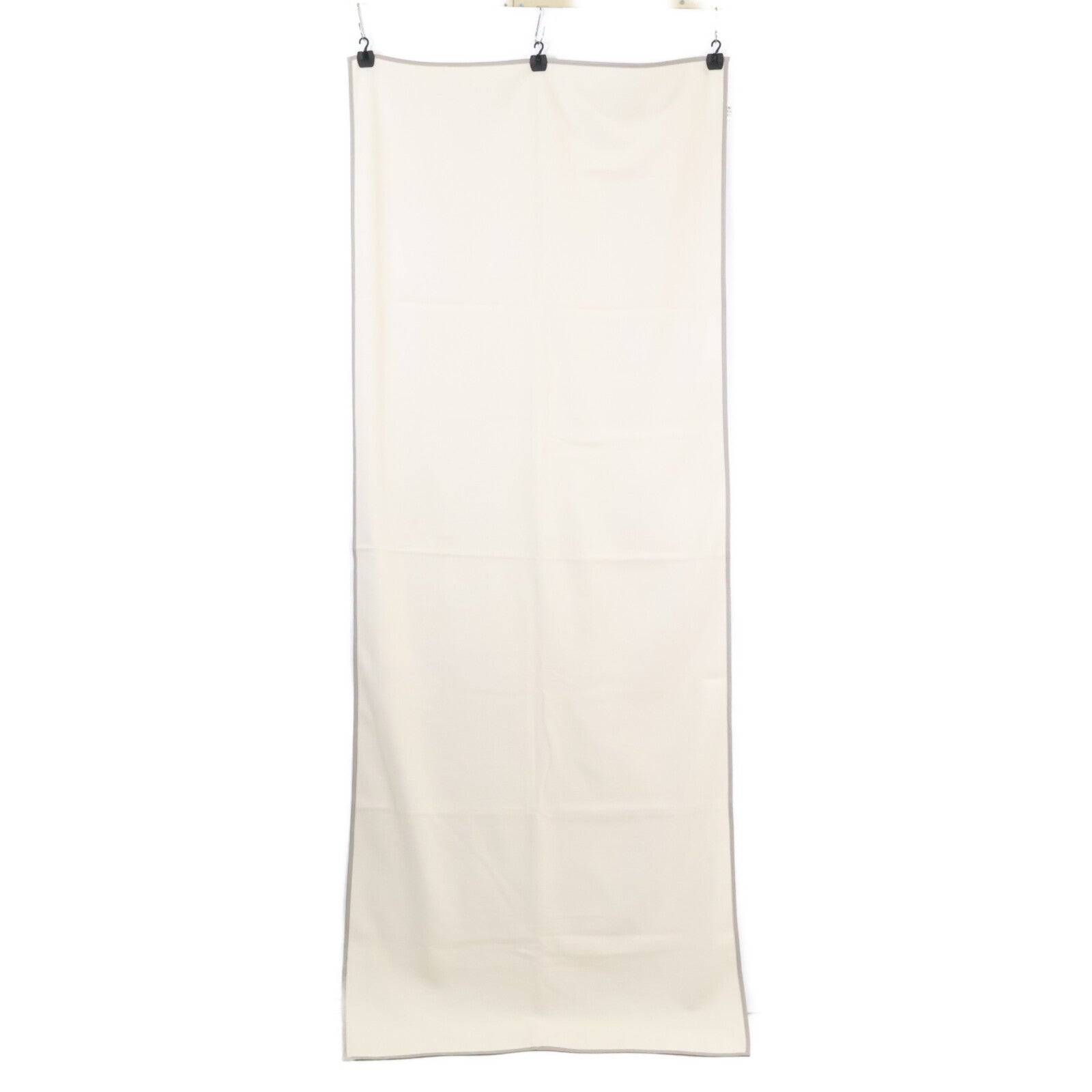 ASAUCE MELER [Excellent Condition] Leather Piping Cashmere Stole