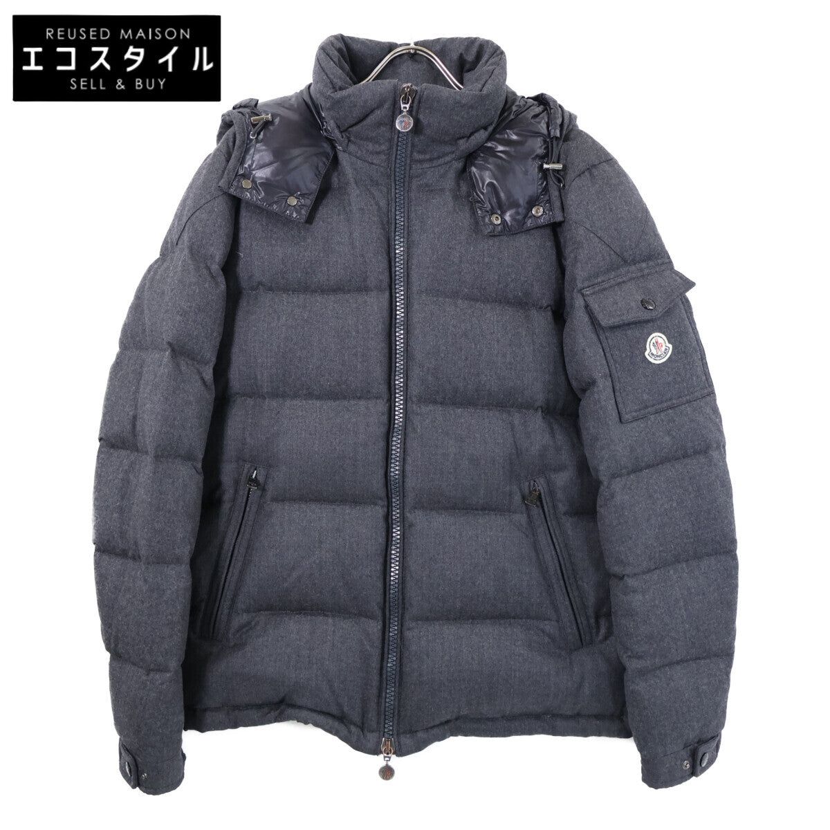 MONTGENEVRE Montgenevre Wool Hooded Down Jacket Jacket 4 Men's