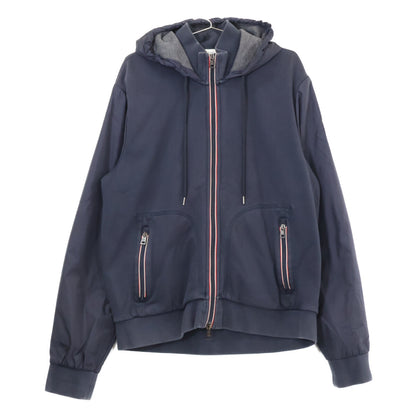 MONCLER モンクレール 320918403300 MAGLIA CARDIGAN コットン/ナイロン切替 ジップアップ フーディジャケット ジャケット