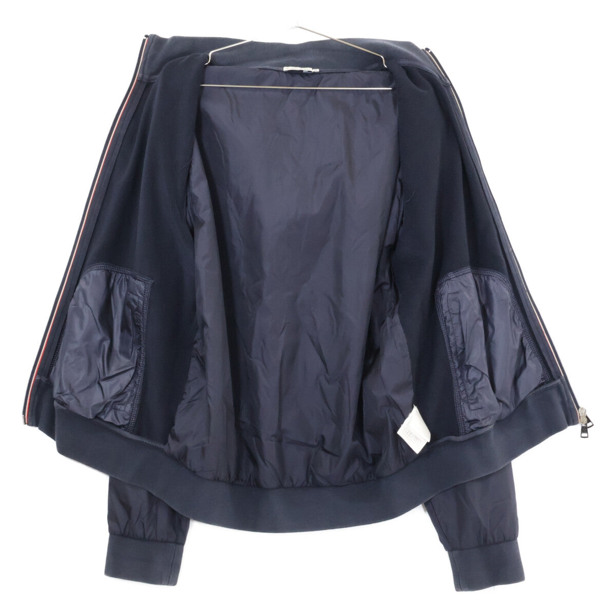MONCLER モンクレール 320918403300 MAGLIA CARDIGAN コットン/ナイロン切替 ジップアップ フーディジャケット ジャケット