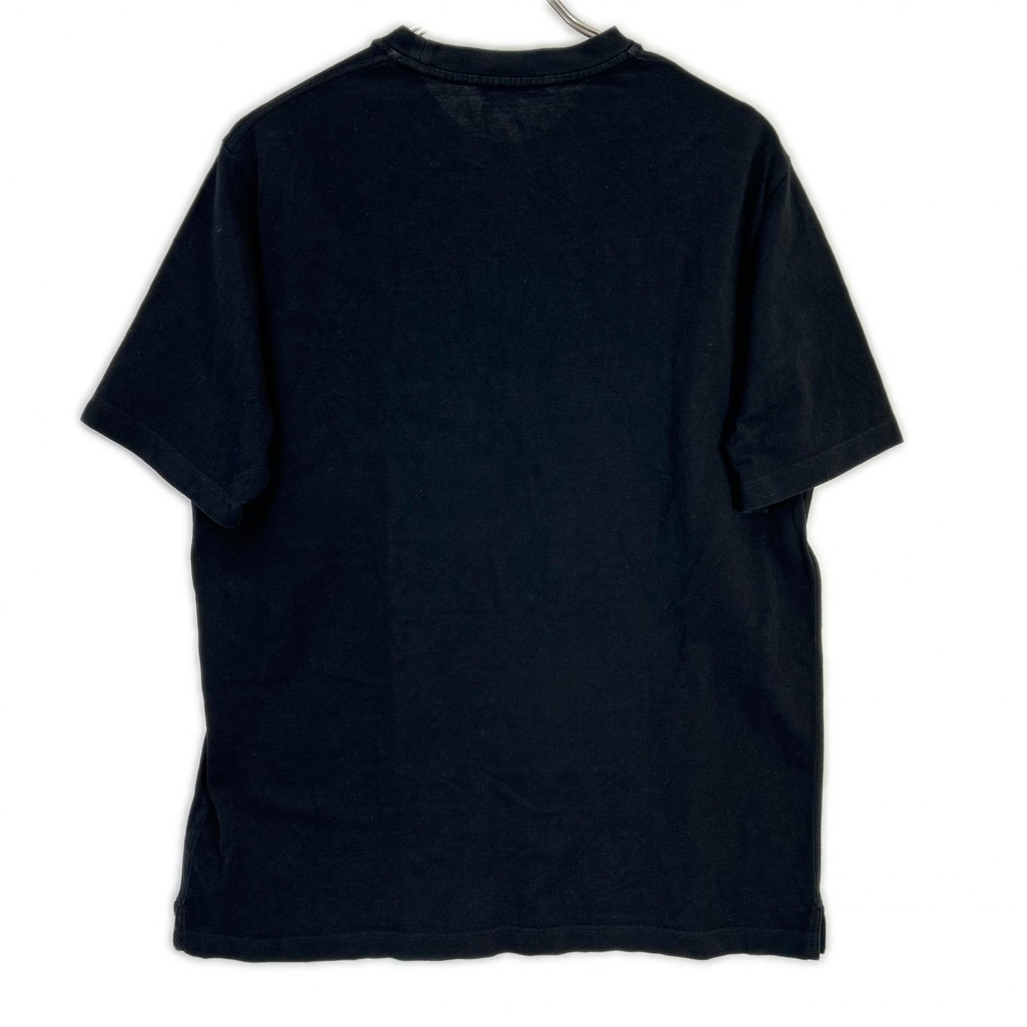 HERMES エルメス ブラック コットン H刺繍 半袖Tシャツ トップス