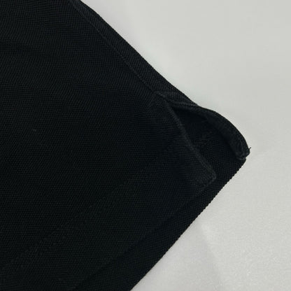 HERMES エルメス ブラック コットン H刺繍 半袖Tシャツ トップス