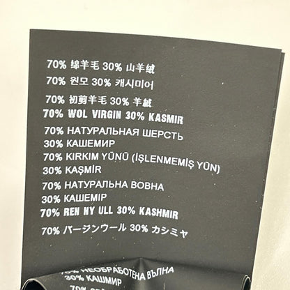 PRADA プラダ UMT409 21年製 ブラック ロゴニットベスト トップス