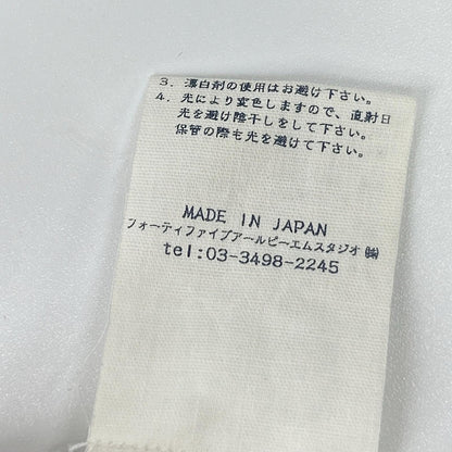 45rpm フォーティファイブアールピーエム 4061009 インディゴ コットン100 3B テーラードジャケット ジャケット