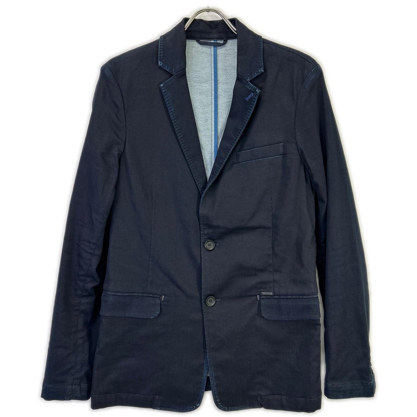 DIESEL ディーゼル ネイビー ジョグジーンズ テーラードジャケット ジャケット