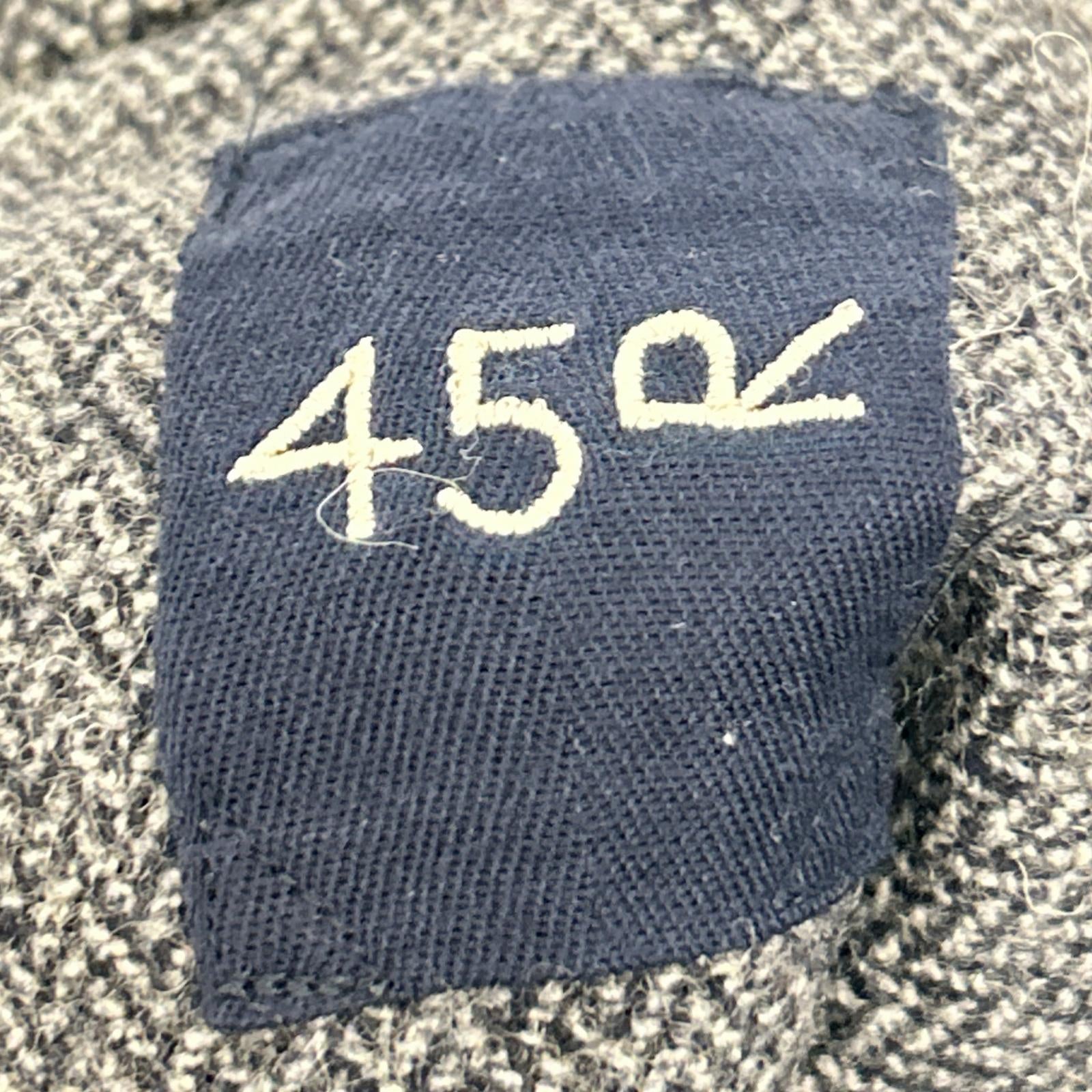45R フォーティファイブ アール 5106079 グレー ウール総柄 テーパードパンツ ボトムス