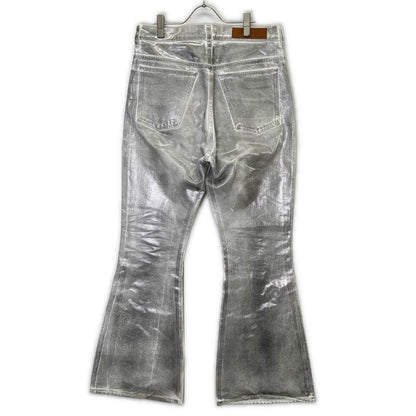 MASU エム エー エス ユー 【MASU BOYS】B25K6PT006 シルバー EMBLEM BELL-BUTTOM JEANS ボトムス