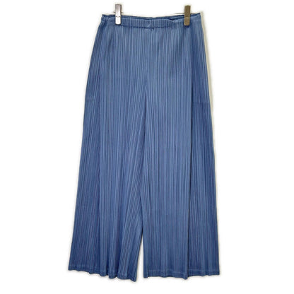 PLEATS PLEASE プリーツプリーズ 25AW PP53JF164 Steel Blue DECEMBER Trousers プリーツパンツ ボトムス