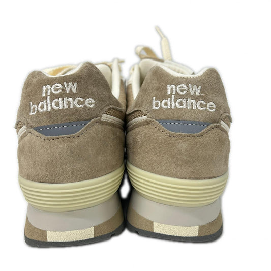 NEW BALANCE ニューバランス 【新品同様】OU576BEI Made in England スエード/メッシュ スニーカー シューズ