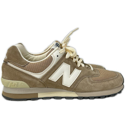 NEW BALANCE ニューバランス 【新品同様】OU576BEI Made in England スエード/メッシュ スニーカー シューズ