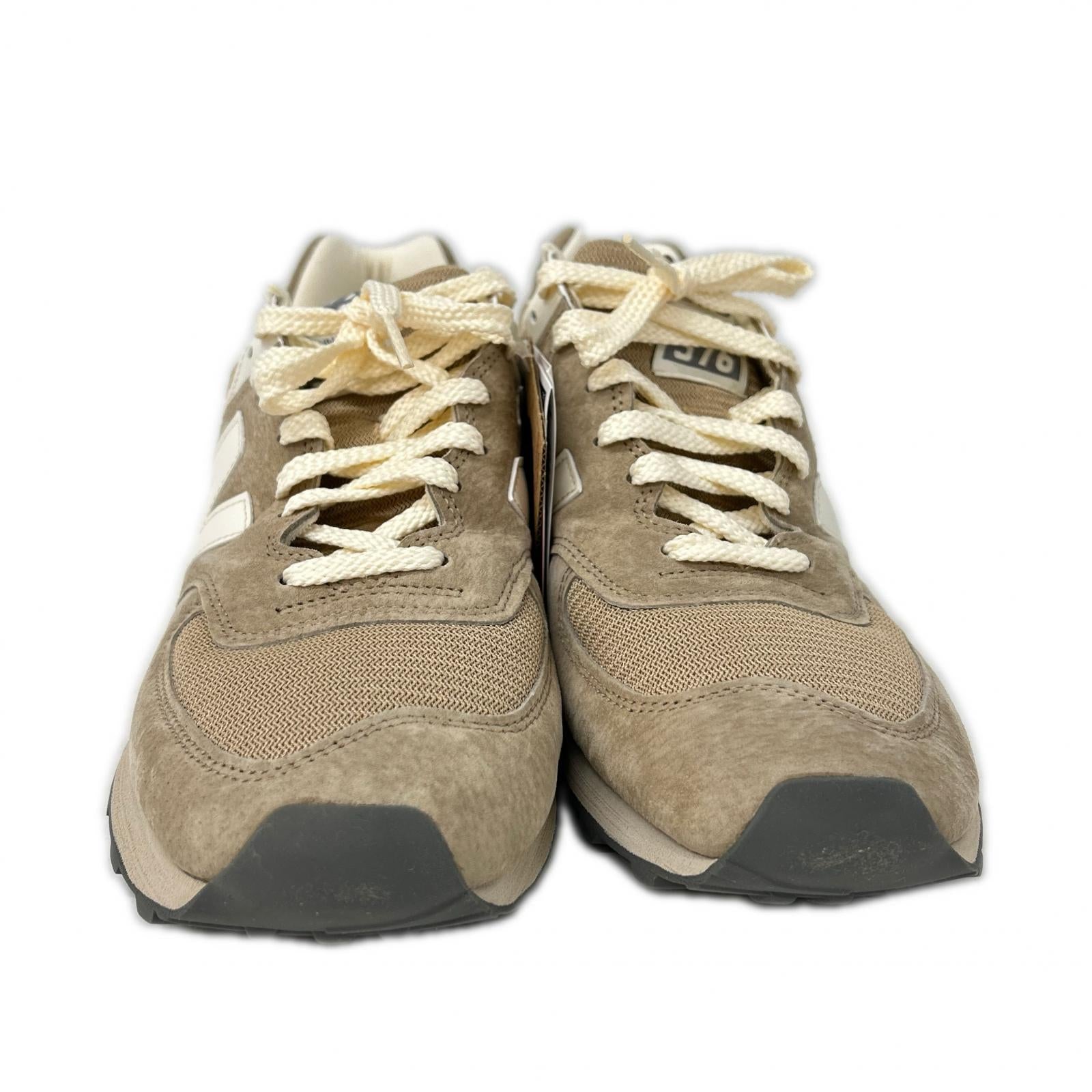NEW BALANCE ニューバランス 【新品同様】OU576BEI Made in England スエード/メッシュ スニーカー シューズ