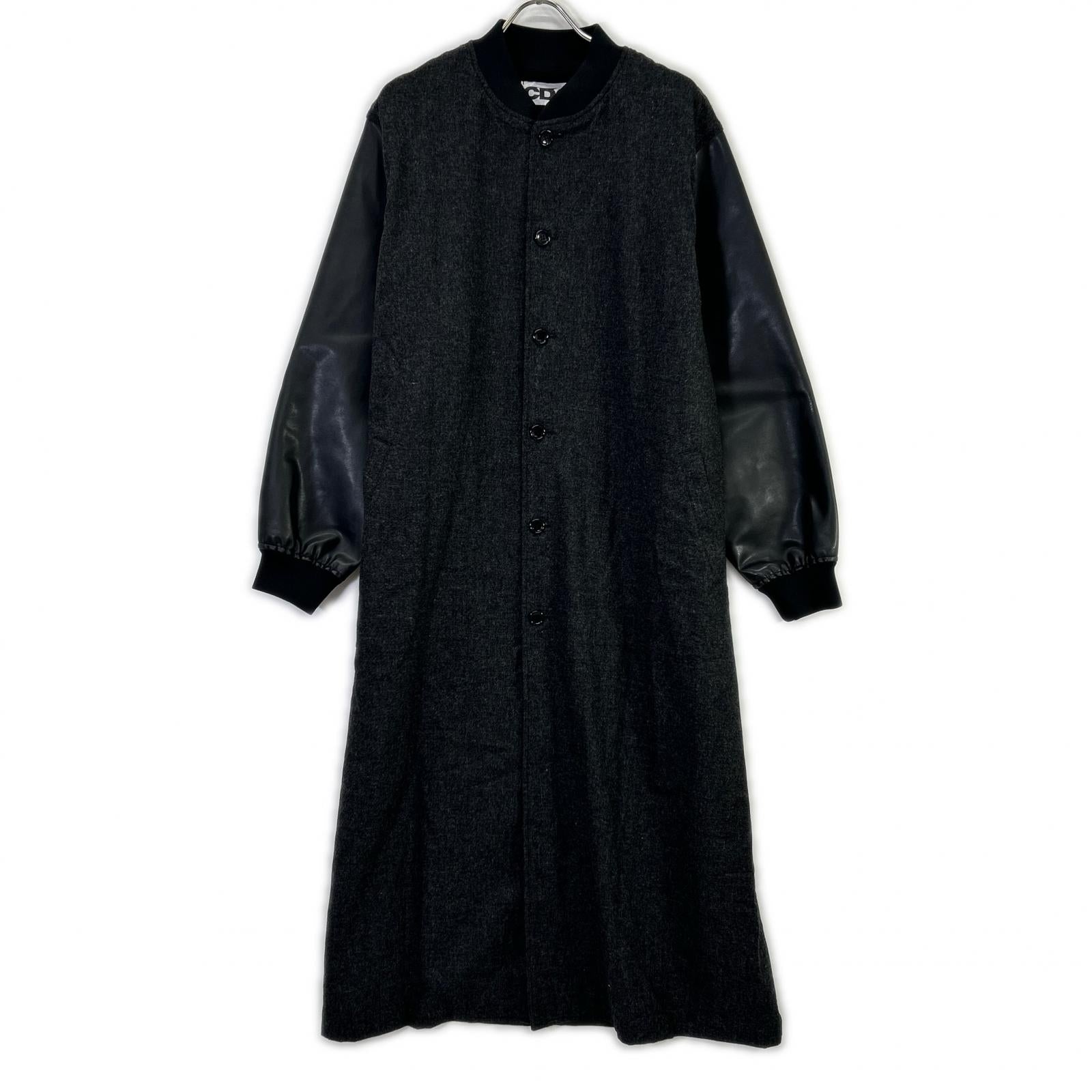 CDG シーディージー SZ-C003 25年 ブラック ウール 1986 STAFF COAT コート