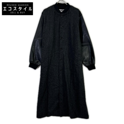 CDG シーディージー SZ-C003 25年 ブラック ウール 1986 STAFF COAT コート