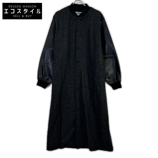 CDG シーディージー SZ-C003 25年 ブラック ウール 1986 STAFF COAT コート