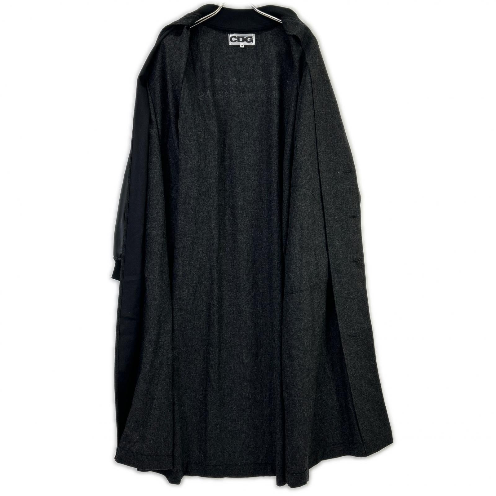 CDG シーディージー SZ-C003 25年 ブラック ウール 1986 STAFF COAT コート