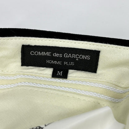 COMMEdesGARCONS HOMME PLUS コムデギャルソンオムプリュス PJ-P006 22AW ブラック CORDUROY WIDE LEG TROUSERS ボトムス
