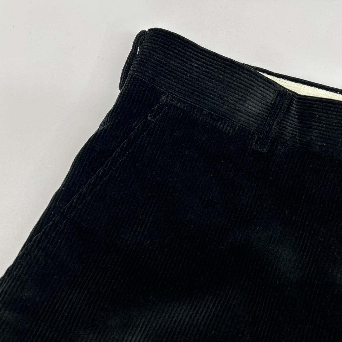 COMMEdesGARCONS HOMME PLUS コムデギャルソンオムプリュス PJ-P006 22AW ブラック CORDUROY WIDE LEG TROUSERS ボトムス