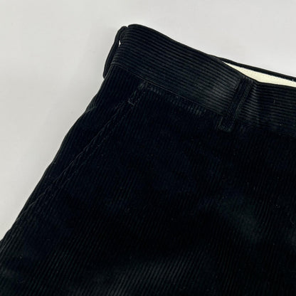 COMMEdesGARCONS HOMME PLUS コムデギャルソンオムプリュス PJ-P006 22AW ブラック CORDUROY WIDE LEG TROUSERS ボトムス