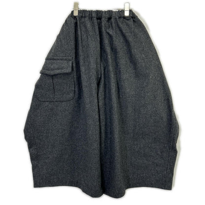COMMEdesGARCONS COMMEdesGARCONS コムデギャルソンコムデギャルソン（コムコム） RP-P017 25年 グレー ウール Wide Leg Trousers ボトムス