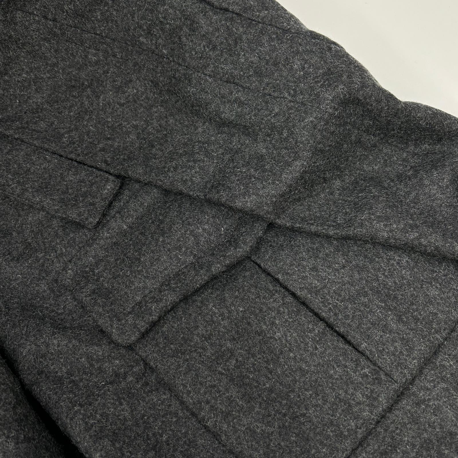COMMEdesGARCONS COMMEdesGARCONS コムデギャルソンコムデギャルソン（コムコム） RP-P017 25年 グレー ウール Wide Leg Trousers ボトムス