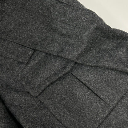 COMMEdesGARCONS COMMEdesGARCONS コムデギャルソンコムデギャルソン（コムコム） RP-P017 25年 グレー ウール Wide Leg Trousers ボトムス