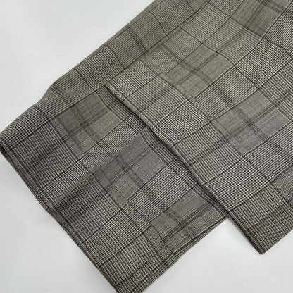 Belvest A71100 Brown Check SUPER130's Wool Check Suit Suit Set