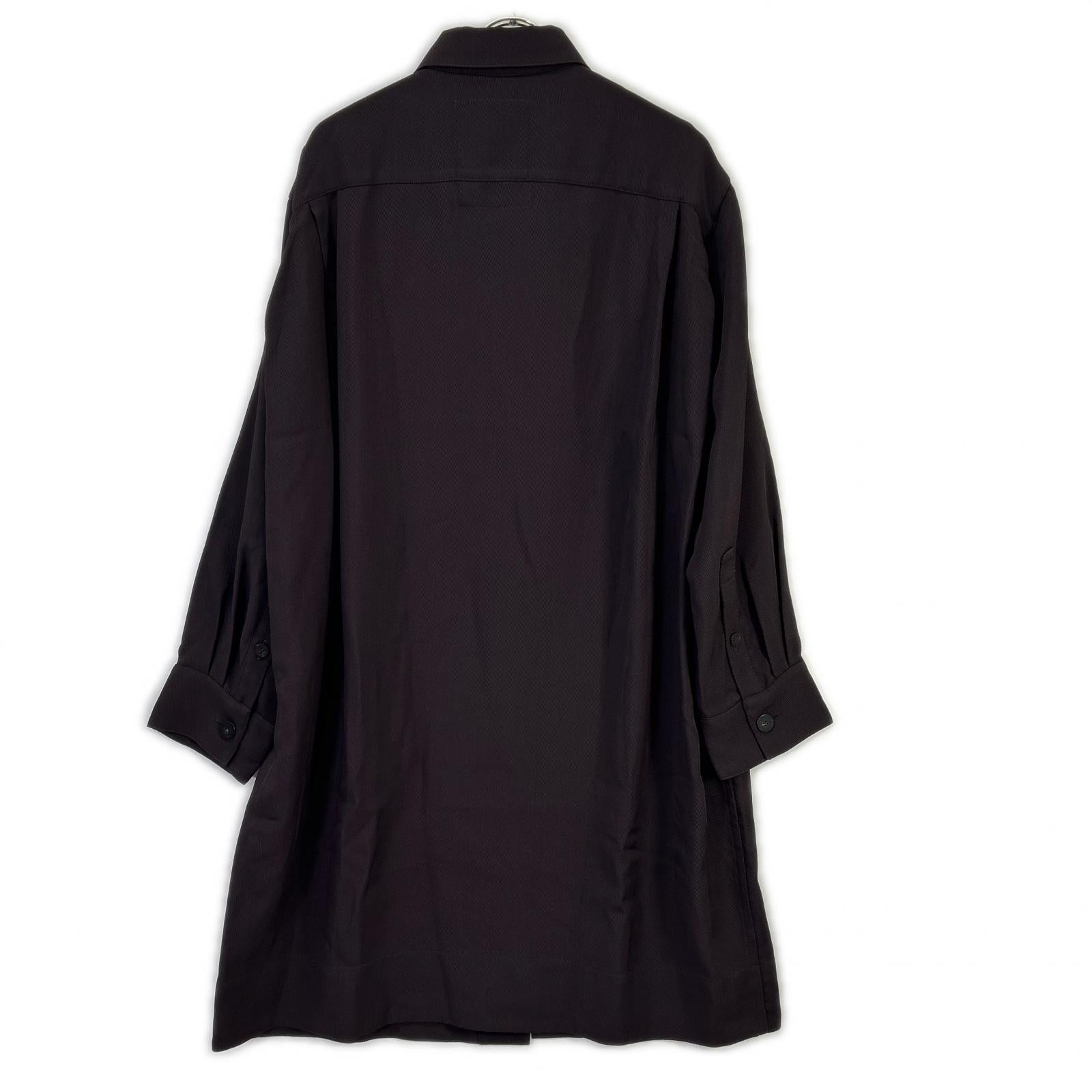 OVERCOAT オーバーコート S24T07-DWT ダークブラウン ドロップショルダーコート コート