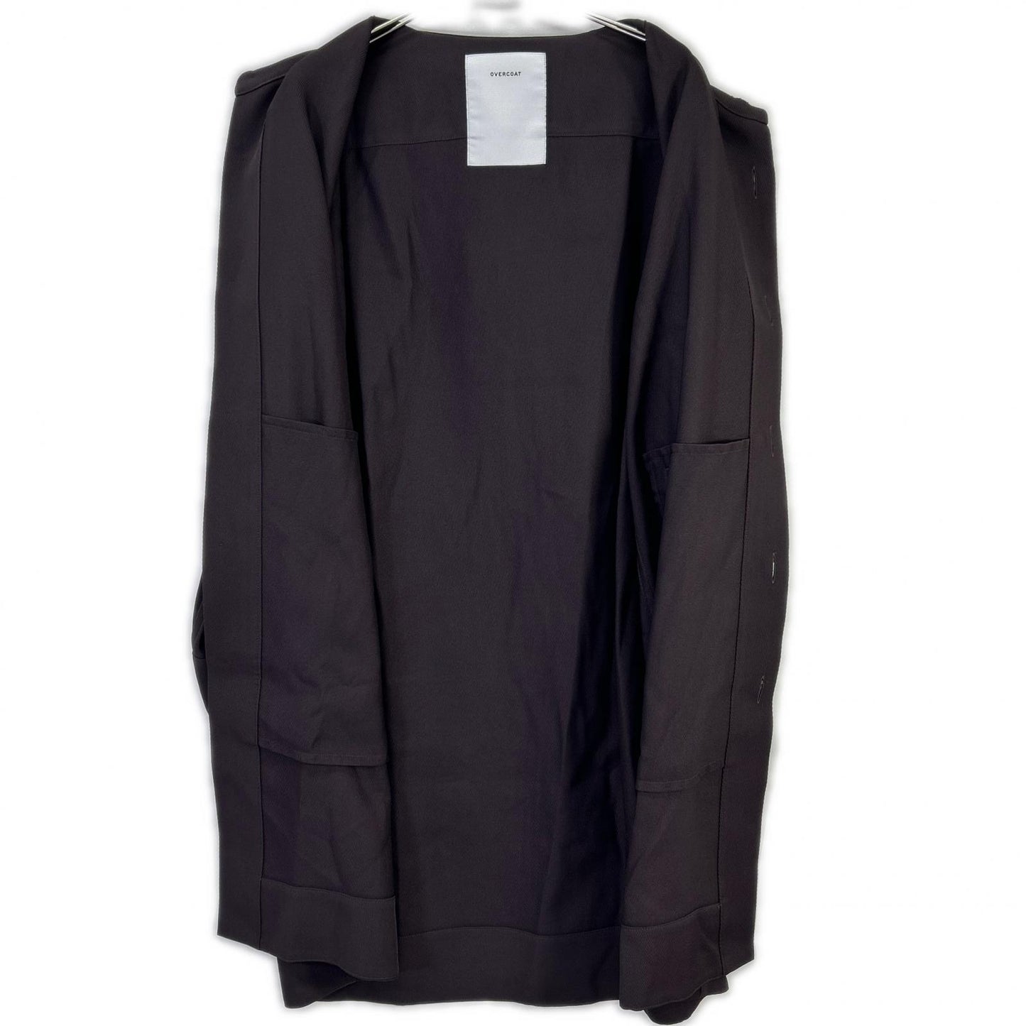 OVERCOAT オーバーコート S24T07-DWT ダークブラウン ドロップショルダーコート コート