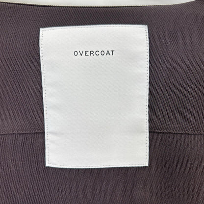 OVERCOAT OVERCOAT S24T07-DWT Dark brown Drop-shoulder coat Coat
