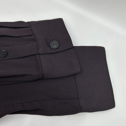 OVERCOAT オーバーコート S24T07-DWT ダークブラウン ドロップショルダーコート コート