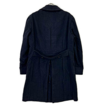 BARNEYSNEWYORK バーニーズニューヨーク RE015F13X ネイビー ダブルブレスト ウールカシミヤ コート コート