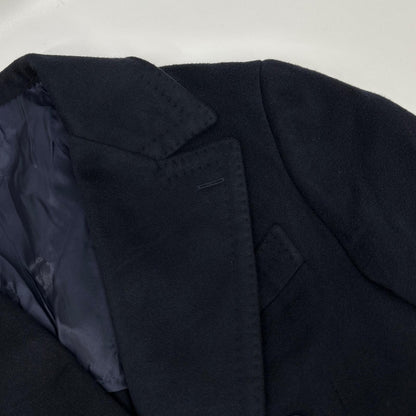 BARNEYSNEWYORK バーニーズニューヨーク RE015F13X ネイビー ダブルブレスト ウールカシミヤ コート コート