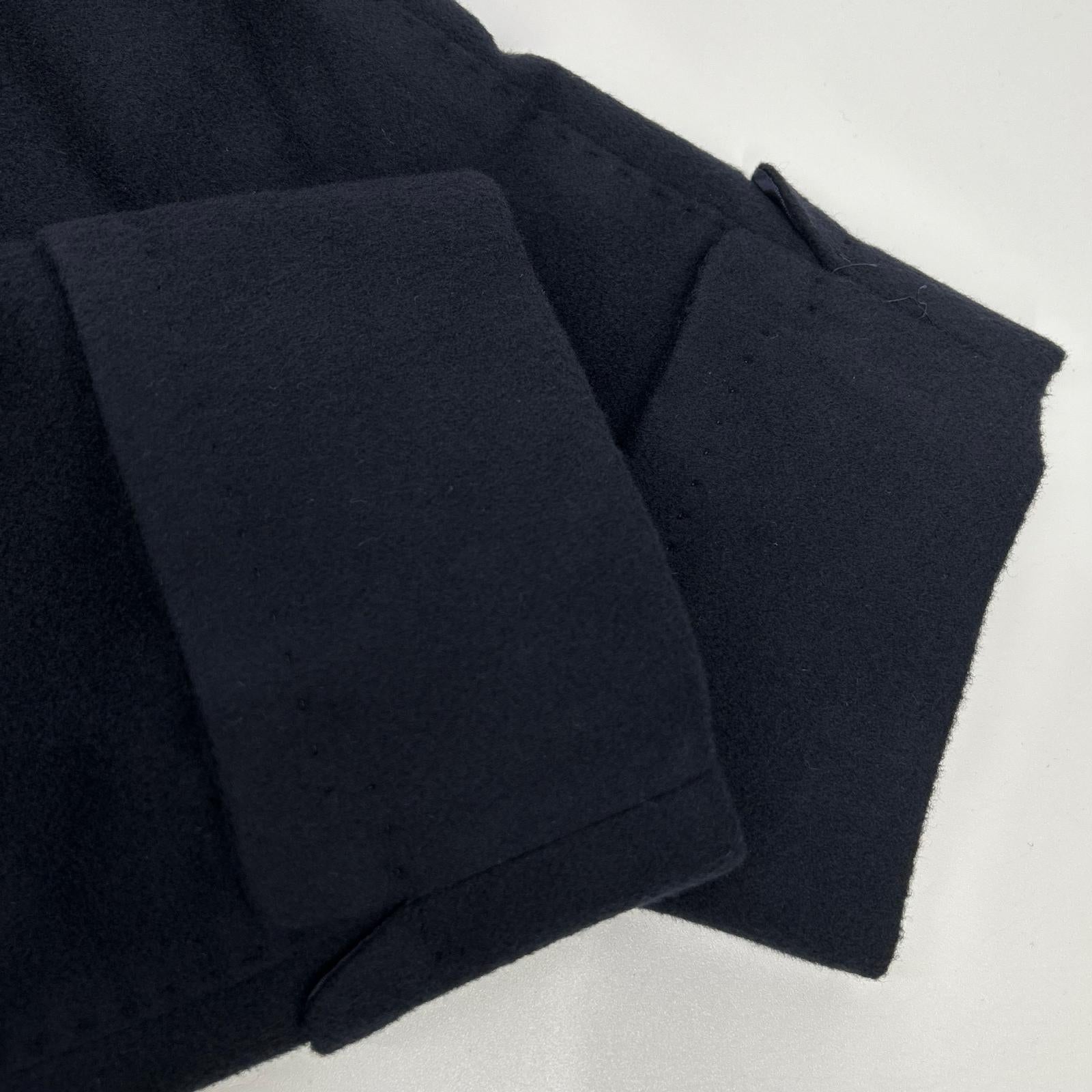 BARNEYSNEWYORK バーニーズニューヨーク RE015F13X ネイビー ダブルブレスト ウールカシミヤ コート コート
