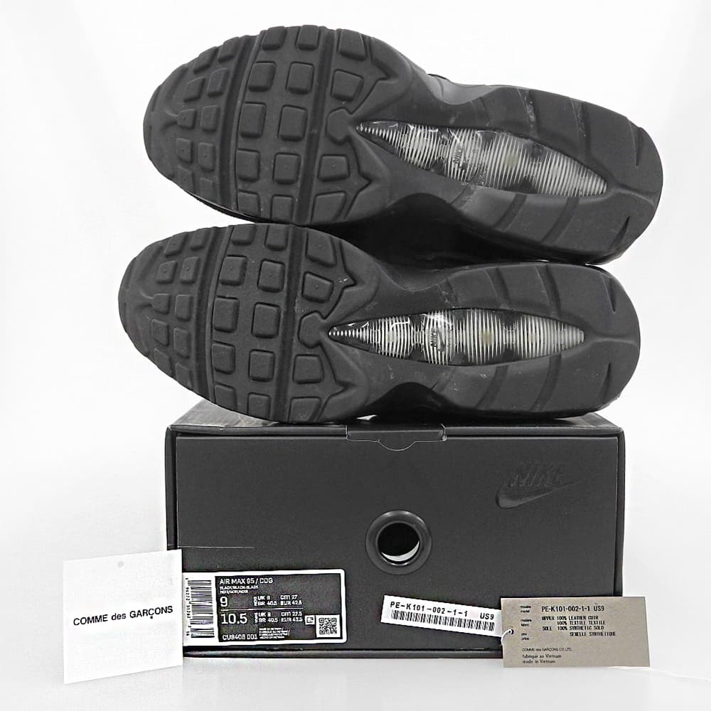 NIKE ナイキ Air Max 95 Black シューズ メンズ ブラック 27.0cm CU8406-001 シューズ