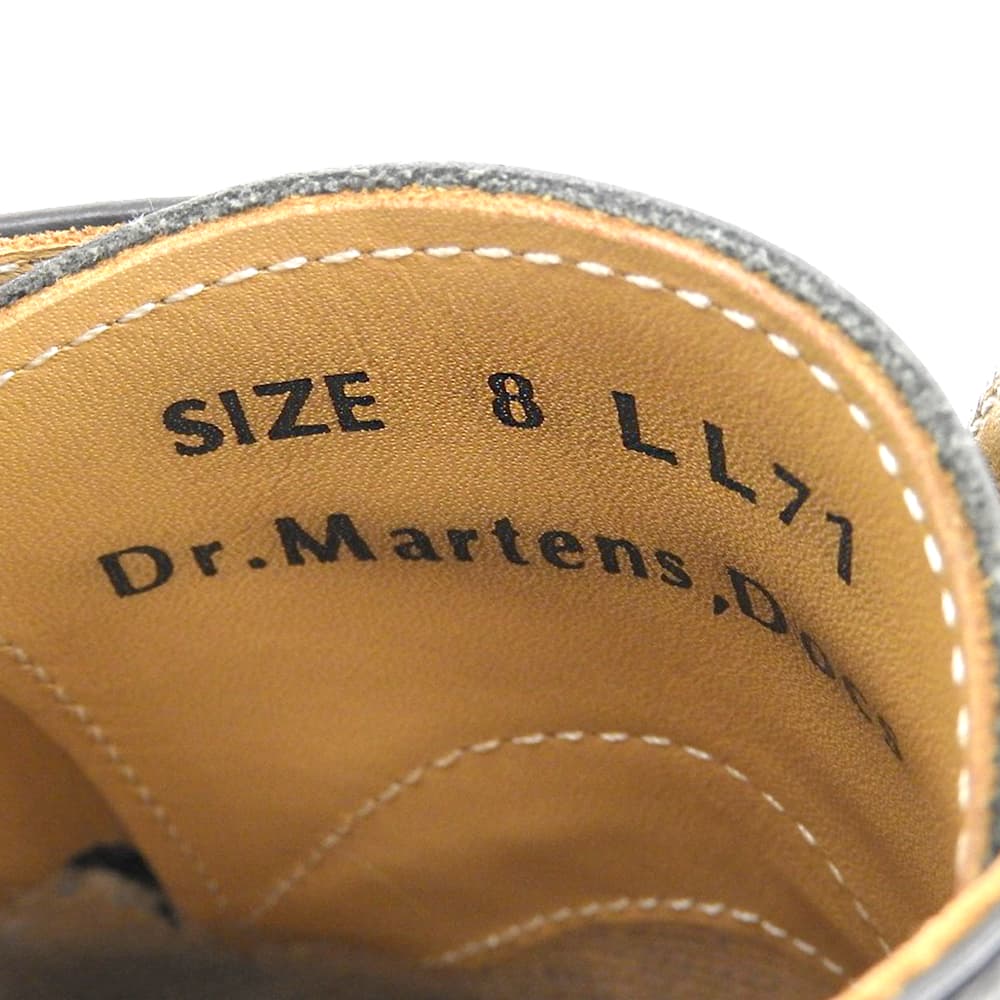 Dr.Martens ドクターマーチン TOE GUARD CDG 3ホールシューズ メンズ ブラック 8 27126001 1461 シューズ