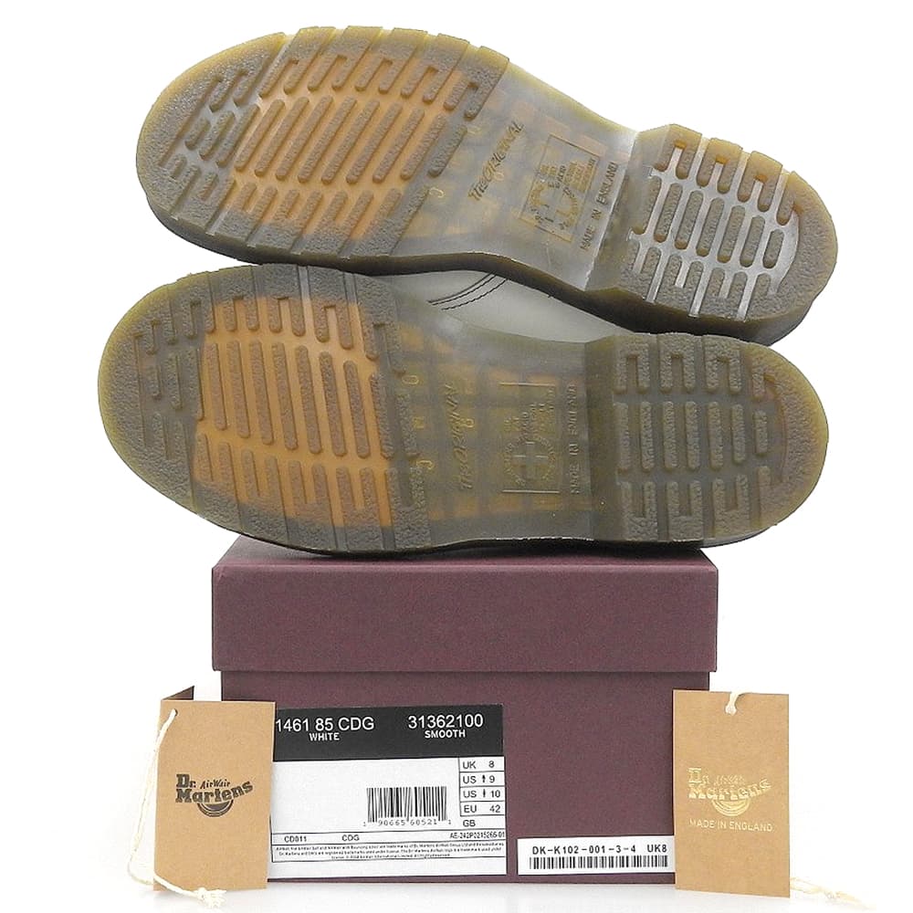 Dr.Martens ドクターマーチン 1461 85 CDG 3ホール シューズ メンズ ホワイト 8 31362100 シューズ