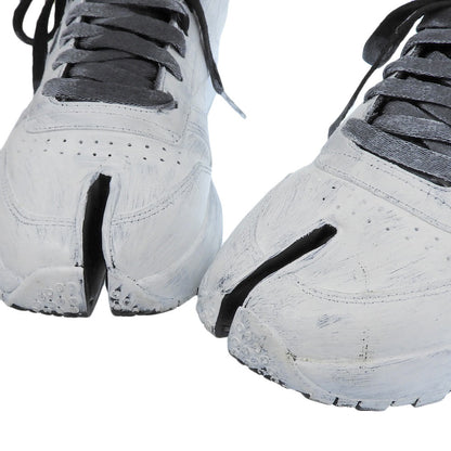 Maison margiela メゾンマルジェラ 美品 BIANCHETTO Classic Leather Tabi シューズ メンズ 白 黒 27cm S57WS0406 シューズ
