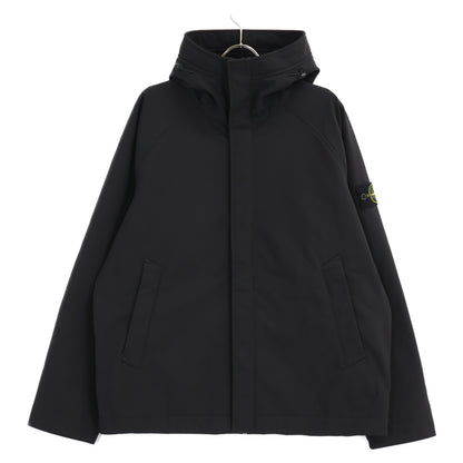 STONE ISLAND ストーンアイランド K2S15Q100010S0B22 ブラック SOFT SHELL-R フーデッド ジャケット ジャケット