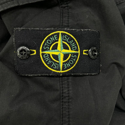 STONE ISLAND ストーンアイランド 8111532910 24AW ブラック スーピマコットンツイルストレッチ カーゴ イージーパンツ ボトムス