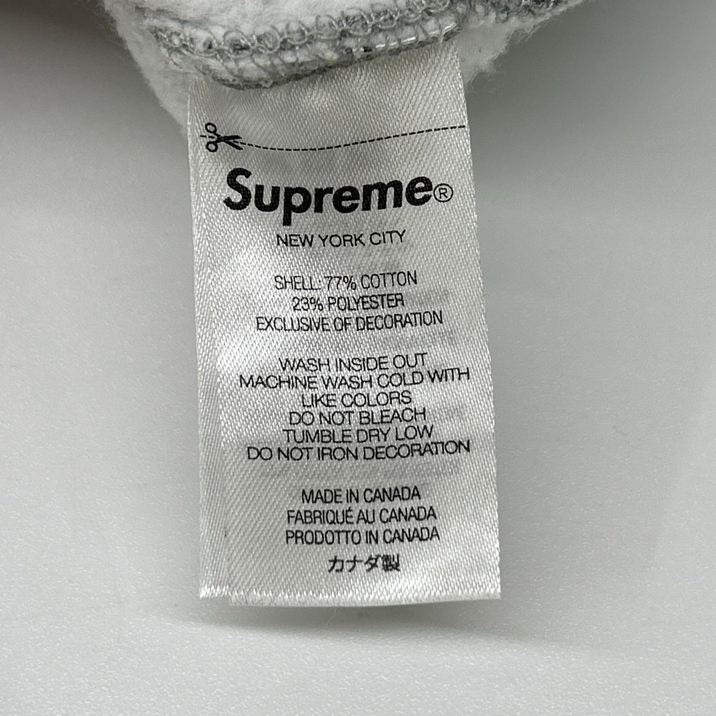 Supreme シュプリーム 22aw グレー S Logo Hooded Sweat トップス