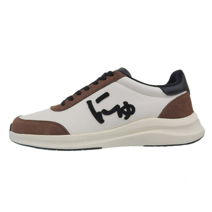 sangacio like-new にゅBLOW sneakers shoes men's brown×white 27.5cm shoes