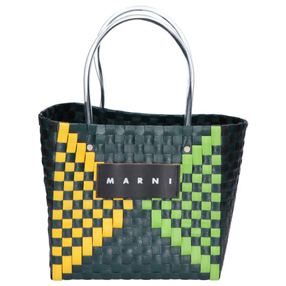 MARNI マルニ 【美品】MARNI MARKET マルニ マーケット ピクニックバッグ トートバッグ