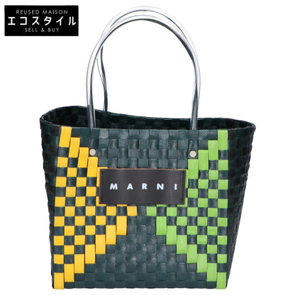 MARNI マルニ 【美品】MARNI MARKET マルニ マーケット ピクニックバッグ トートバッグ