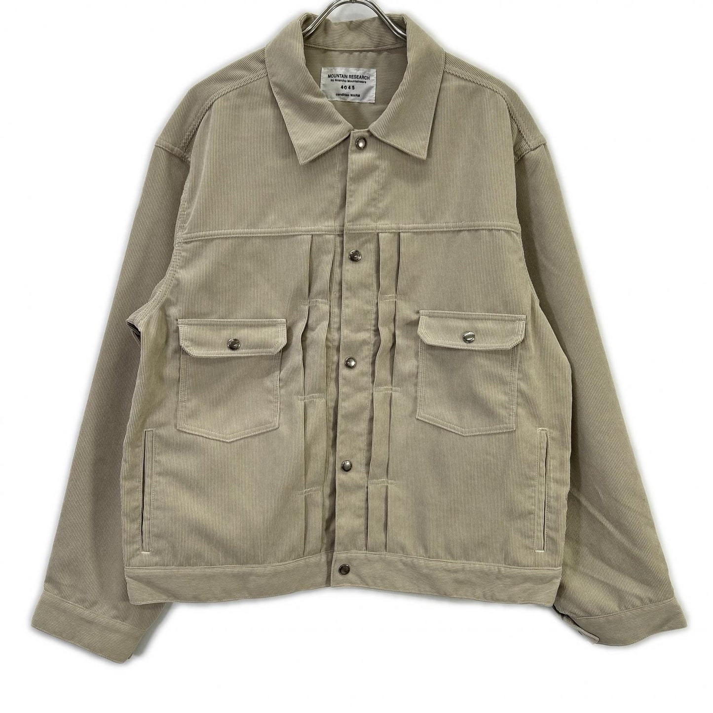 Mountain Research マウンテン リサーチ MTR4045 25AW ベージュ コーデュロイ Type 2 ジャケット ジャケット