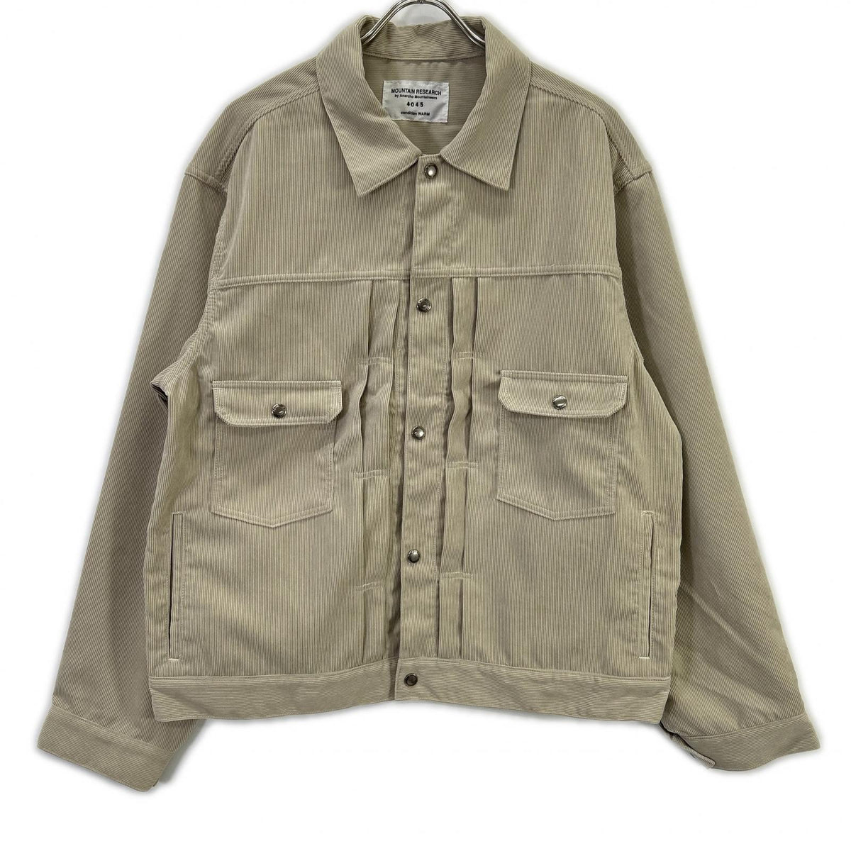 Mountain Research マウンテン リサーチ MTR4045 25AW ベージュ コーデュロイ Type 2 ジャケット ジャケット