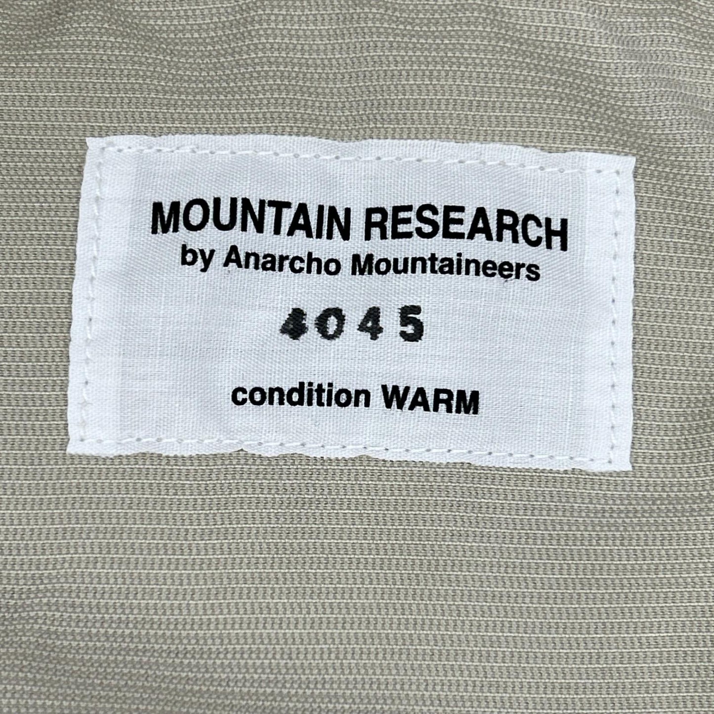 Mountain Research マウンテン リサーチ MTR4045 25AW ベージュ コーデュロイ Type 2 ジャケット ジャケット