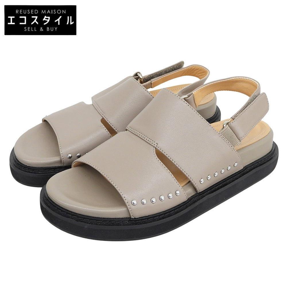 J&MDavidson ジェイアンドエムデヴィッドソン 美品 トラックソールカバード サンダル シューズ レディース ベージュ M シューズ