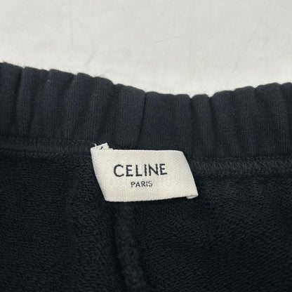 CELINE セリーヌ 2Z063670Q コットンフリース ロゴ ショートパンツ ボトムス